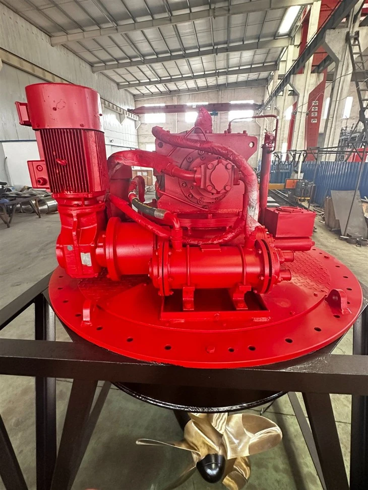 Rina Certificated Well Mounted Azimuth Thruster With Counter Rotating Propellers suppliers